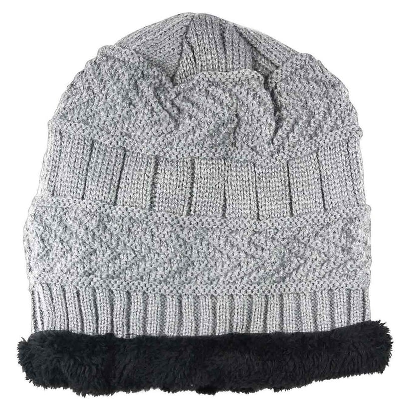 HINDAWI Kids Winter Knit Beanie Hat Warm Snow Hats Children Slouchy Skull Cap for Girls Boys (5-14 Years) - Image 2