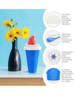 Beauenty Slushy Maker Cup, Slushy Maker Ice Frozen Squeeze Cup Cooling Maker Cup Freeze Mug Milkshake Smoothie Mug  - Image 3