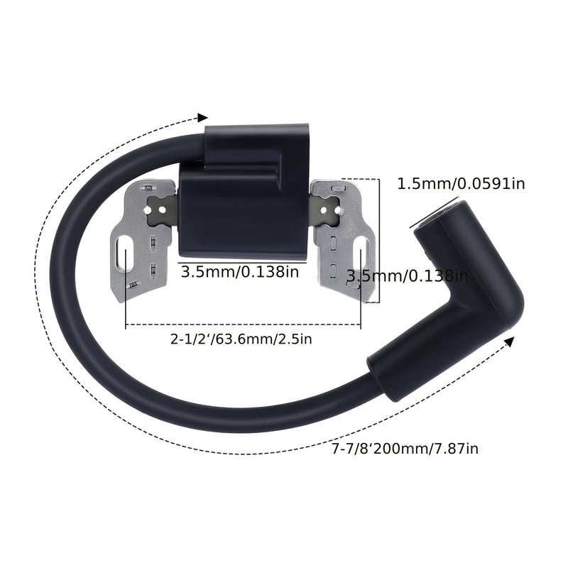 Ignition Coil For Lawn Mower Engine BS593872 Armature Magneto 593872 595009 Compatible Part - Image 1
