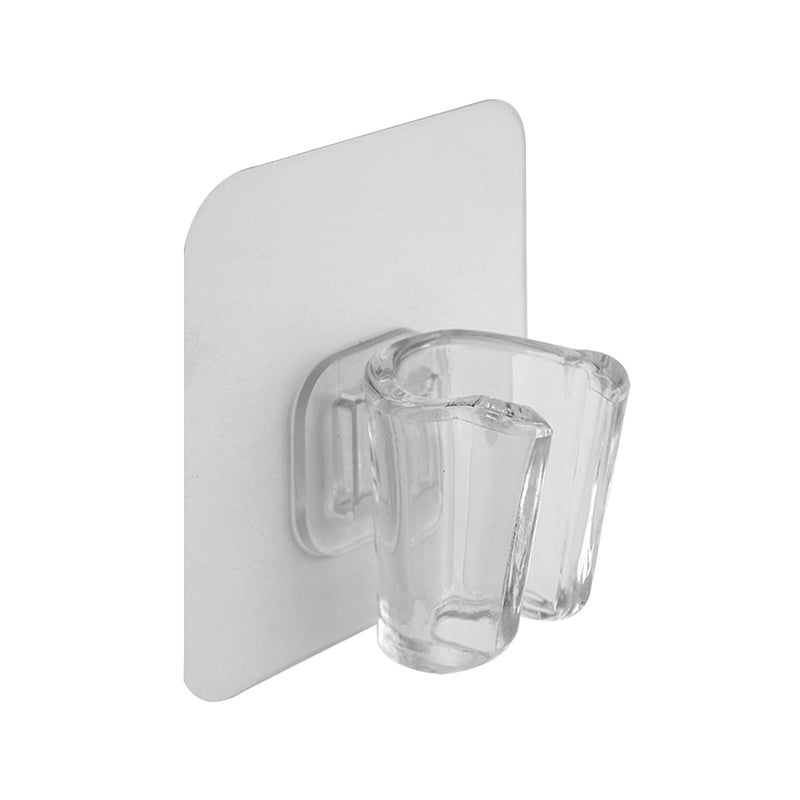 TORMUND Adjustable Plastic Shower Head Holder Bathroom Wall Mounted Bracket Selfadhesive Handheld Drillfree Self Adhesive Shower Head Holder Bathroom Wall Mount Transparent 4 - Image 5