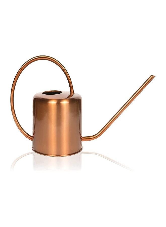 Homarden - Homarden Copper Watering Can (40oz) - Small Watering Can for Indoor Plants, House Plant, Snake Plant, Terrarium Jar, Bonsai Pot and Flower Garden - Image 1