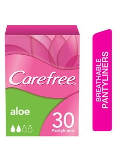 Carefree Pads Daily Cotton Aloe Vera 30 pads  - Image 2