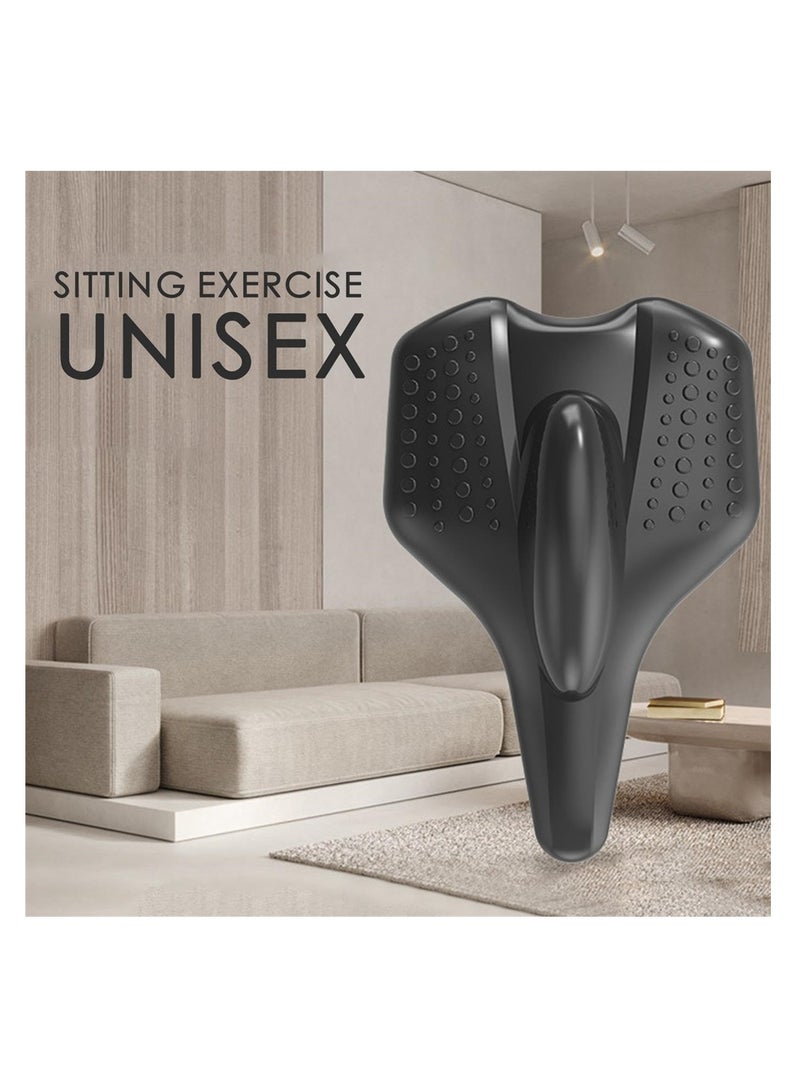 SYOSI جهاز تدريب عضلات قاع الحوض للرجال، جهاز تمارين كيجل للرجال، جهاز تقوية عضلات الحوض والورك في صالة الألعاب الرياضية المنزلية، معدات تمارين قاع الحوض للرجال للاستخدام في المكتب والمنزل، جهاز تدريب كيجل للرجال - Image 4