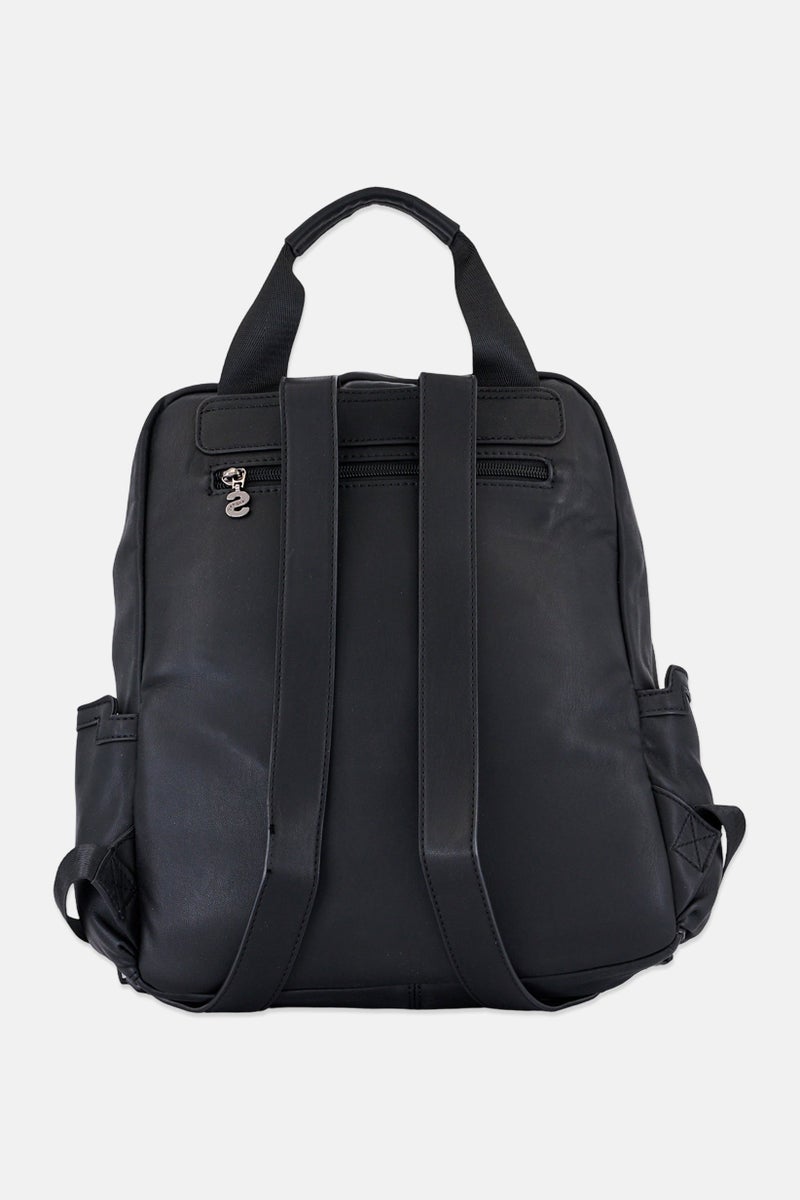 DESIGUAL Women Embroidered Backpack, Black - Image 2
