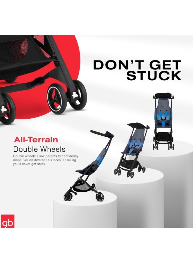 gb Pockit Air All Terrain Ultra Compact Lightweight Travel Stroller - Image 5