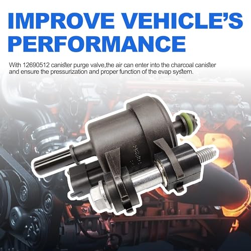 HiSport 12690512 Vapor Canister Purge Valve Solenoid Compatible with Chevrolet Colorado Equinox Impala Traverse Buick LaCrosse Enclave Cadillac SRX XTS GMC Terrain Acadia Canyon - Image 3