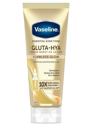 Essential Even Tone Flawless Glow Gluta-Hya Serum Burst UV Lotion 10X More Powerful than Vitamin C - 200ml - pzsku/Z69840C89E9B1EF273E9EZ/45/_/1735027752/86a36661-1e01-4611-b987-c1397e3da83a