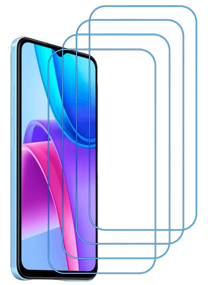 ACLIX 4 Pieces Antistatic ESD Dustproof Premium Quality High Definition Clear Tempered Glass Screen Protector Designed For Xiaomi Redmi Note 11R - Image 1