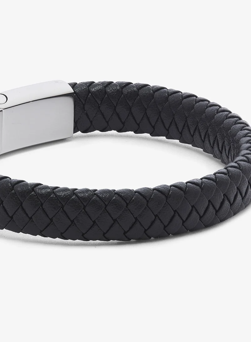 Seventy Five  Braided Leather PU Bracelet for Men | Best Price UAE