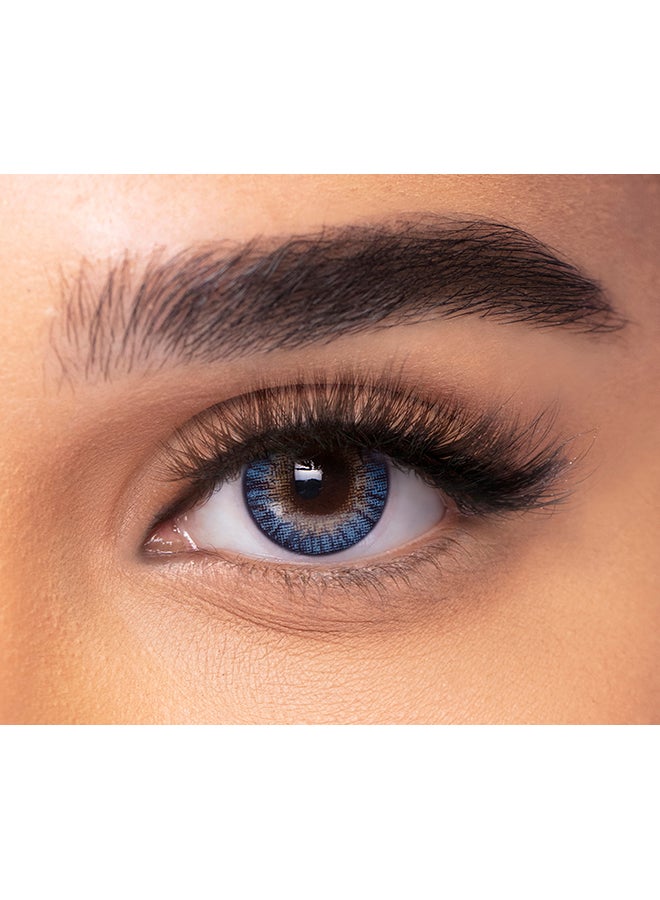 FRESHLOOK Unisex Pack Of 10 One Day Color Blue Disposable Contact Lenses - Image 1