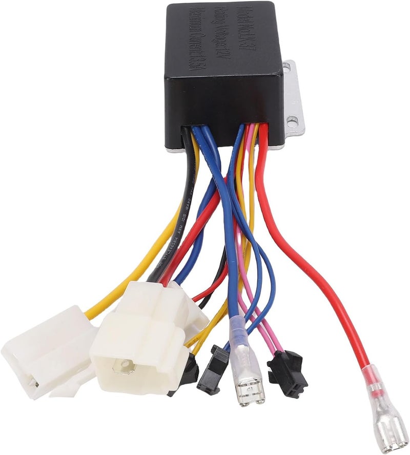 SUNGOOYUE 12V Brushed Motor Speed Controller, Metal Material for Long Term Durability and Reliable Performance, with Rapid Heat Dissipation and Low Noise Operation, for Electric Bicycles - Image 2