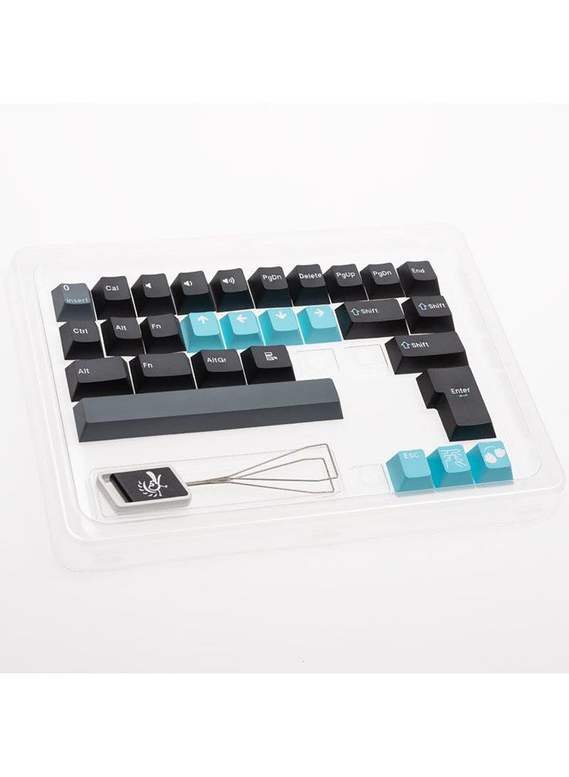 Ducky Cherry profile Keycaps PBT Tripleshot Skyline - Image 5