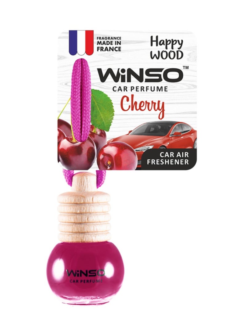 وينسو معطر جو فاخر – Happy Wood Cherry عطر ذو رائحة غريبة وساحرة. العطر مصنوع في فرنسا C160 (عبوة من قطعتين) - Image 5