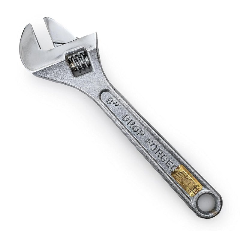 GLOBUS 1432 Forged Adjustable Steel Wrench 150 mm 200 mm and 250 mm chrome finish - Image 3