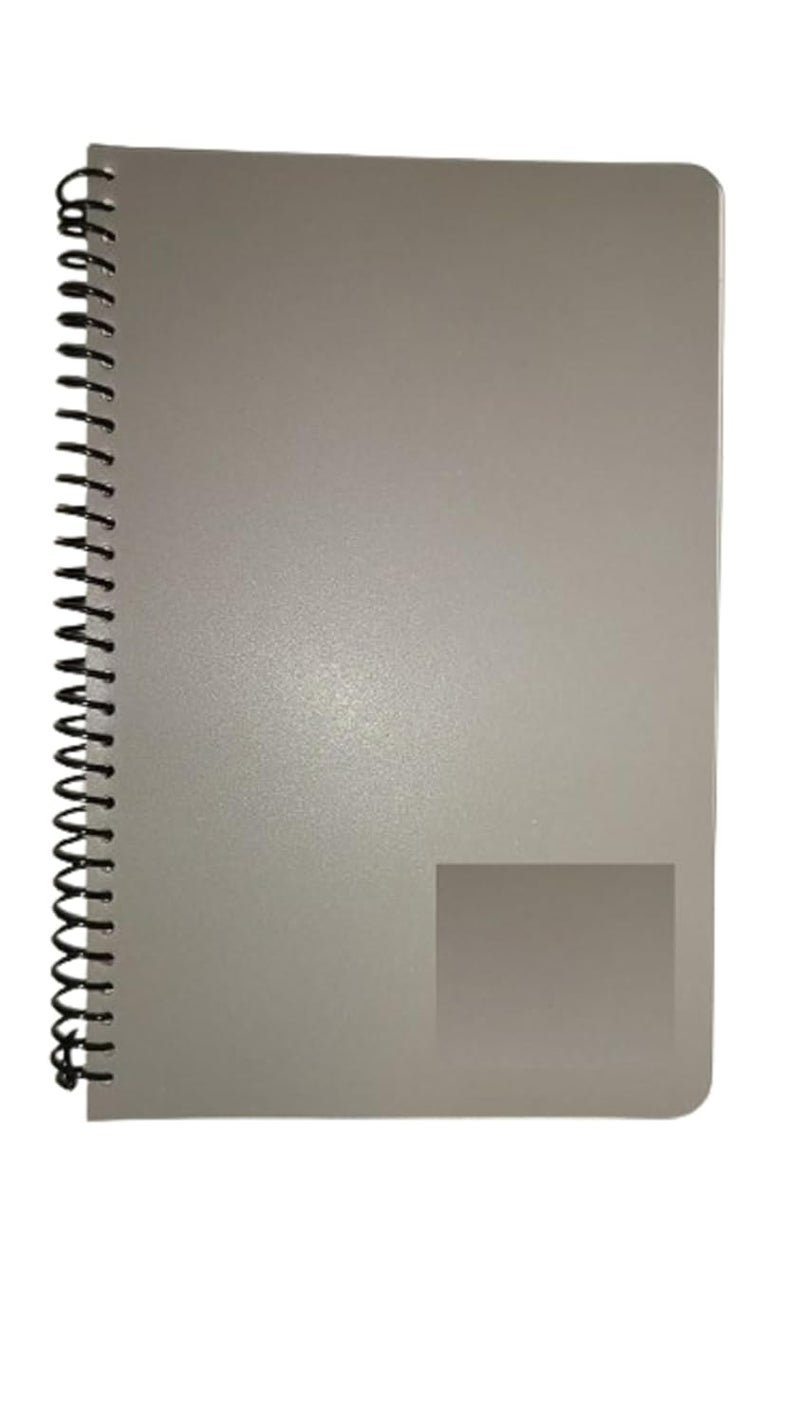 Peeplvalue Pack of 4 A5 Size-160 Pages unruled blank Spiral Bound Notebook White unruled Paper Wirebound Journal/Diary/DIY Notepads for School/Office (A5 multicolour Size- 14x21cm) - Image 3