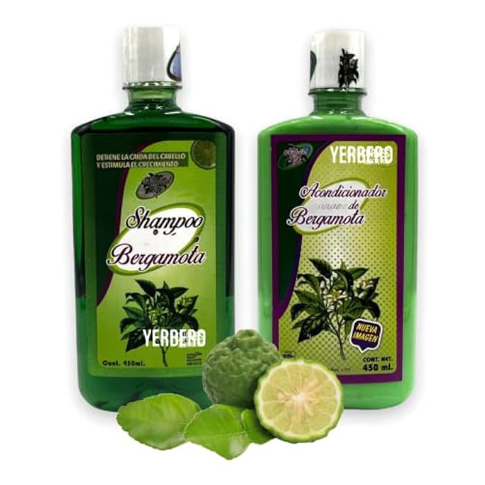 YERBERO - Shampoo De Bergamota Natural Life 450 ml (15.2 Fl Oz) | Sulfate Free & Paraben Free. - Image 4