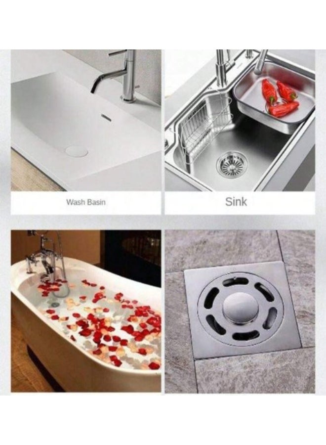 10 قطع من ملصقات تصريف الأرضيات للمطبخ والحمام. - Image 5