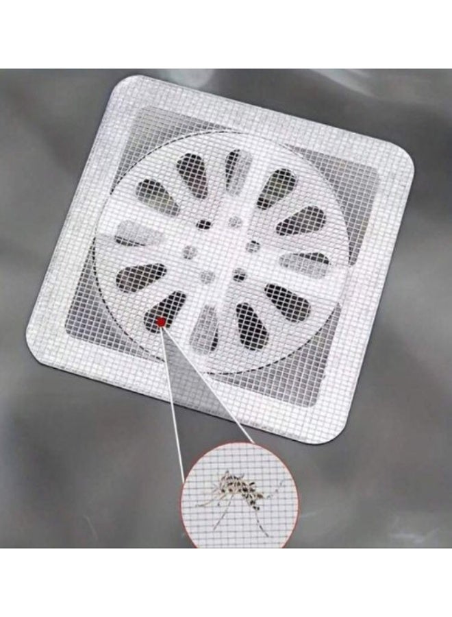 10 قطع من ملصقات تصريف الأرضيات للمطبخ والحمام. - Image 3