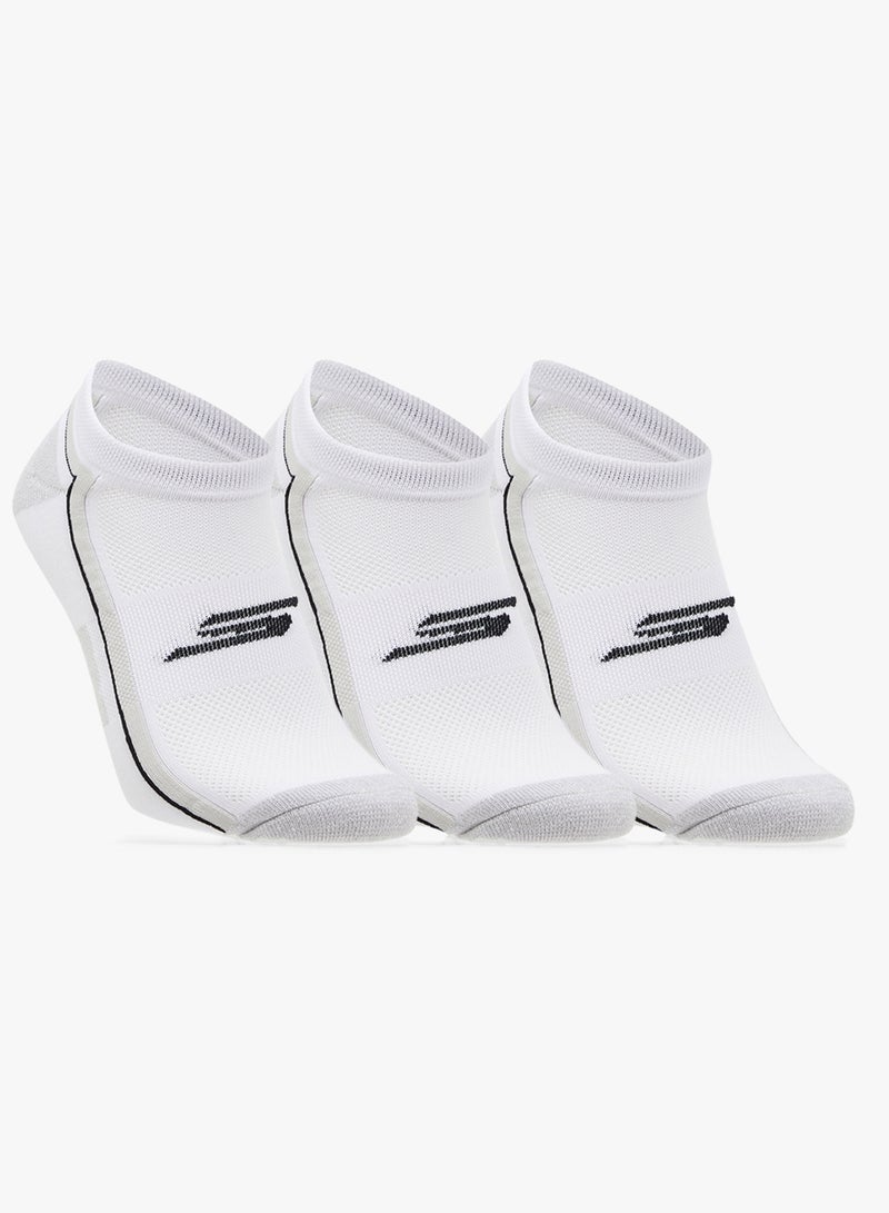 سكيتشرز ثلاث جوارب تيري منخفضة الطول ممتدة - Image 1