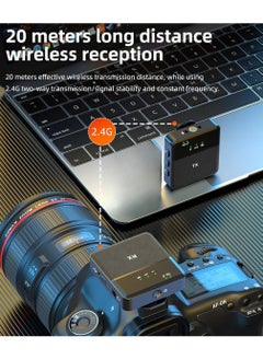 Mi techo K95 Wireless Microphone With Noise Reduction for Vlogging Compatible With Mobiles and Cameras  - Image 5