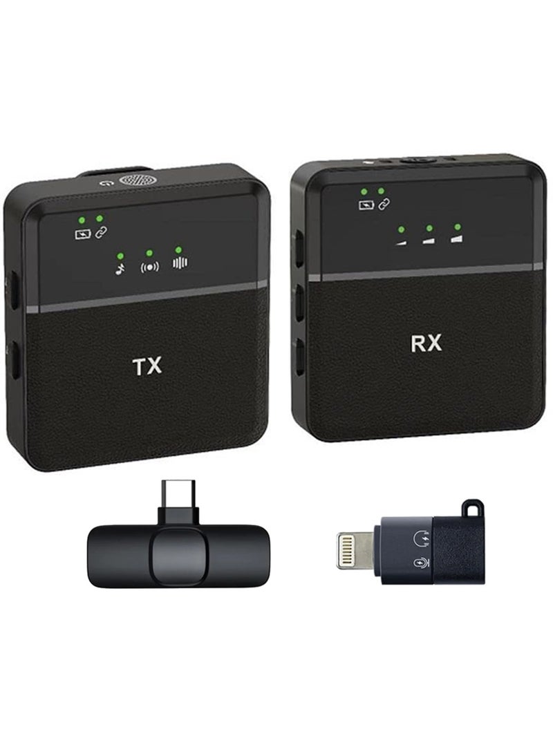 Mi techo K95 Wireless Microphone With Noise Reduction for Vlogging Compatible With Mobiles and Cameras - Image 2