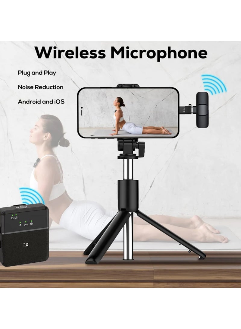 Mi techo K95 Wireless Microphone With Noise Reduction for Vlogging Compatible With Mobiles and Cameras - Image 4