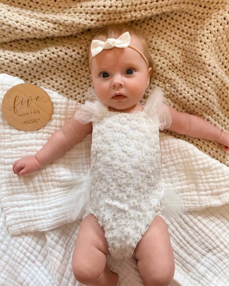 jollybows 20PCS 3.2" Baby Girls Linen Headbands Hair Bows Stretchy Nylon Hairbands for Newborn Infant Toddler Hair Accessories - Image 4