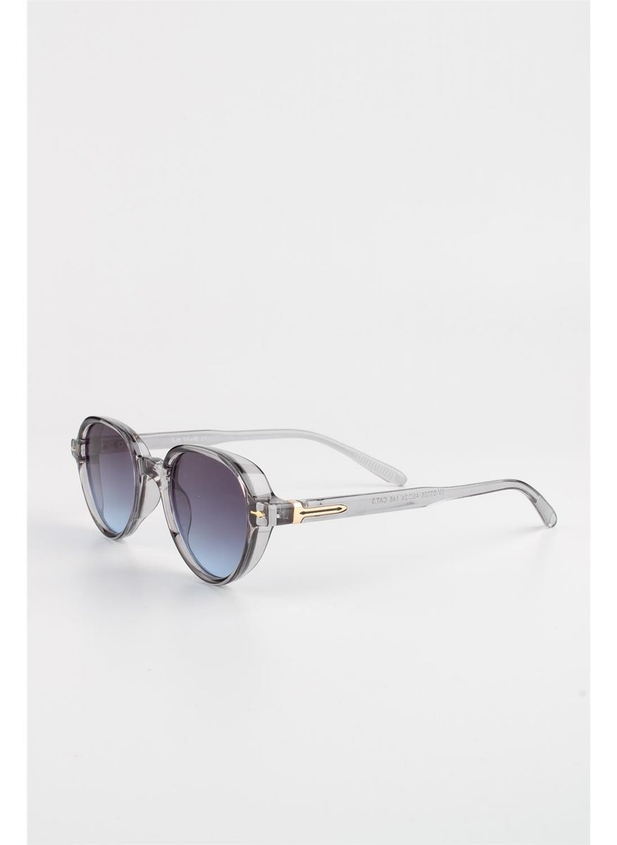 La Viva Gray Matte UV400 Filter Women's Sunglasses G24LVS3326R04  - Image 1