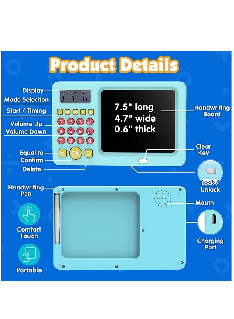 ELTRAZONE 2 in 1 LCD Writing Tablet with Pen and Calculator for Early Education Machine Device LCD Tablet Notepad ewriter/Writing/Drawing pad (Multi Colour), FQ-23 - Image 4