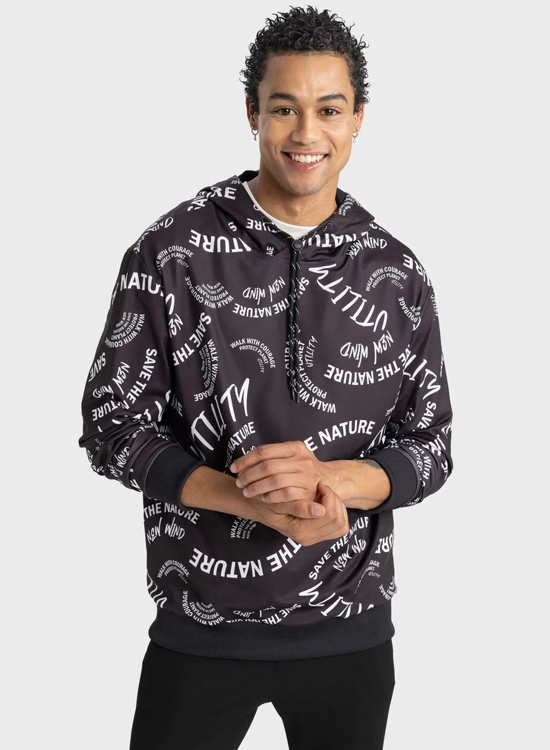 DeFacto Man Standart Fit Sweat Shirt