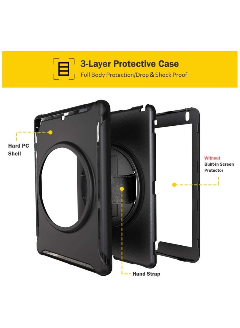 Raxoom Rugged Case for Apple iPad 9.7 inch A1822 A1823 2017 iPad, Shockproof, Impact Resistant Cover, iPad Rugged Case with kickstand, Full Body Protective Cover for kids - Image 5