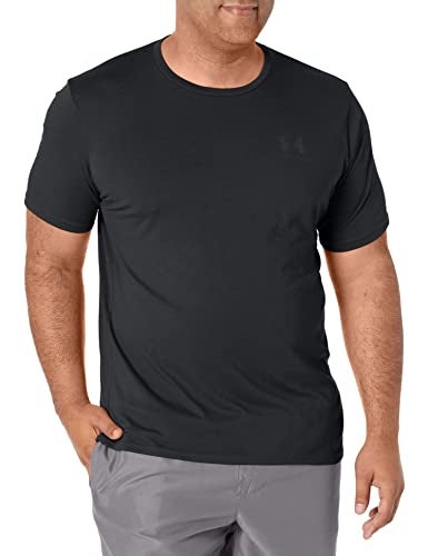Under Armour Men's UA Sportstyle Left Chest Short Sleeve Shirt 5XL Black - Image 1