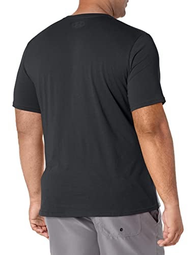 Under Armour Men's UA Sportstyle Left Chest Short Sleeve Shirt 5XL Black - Image 2