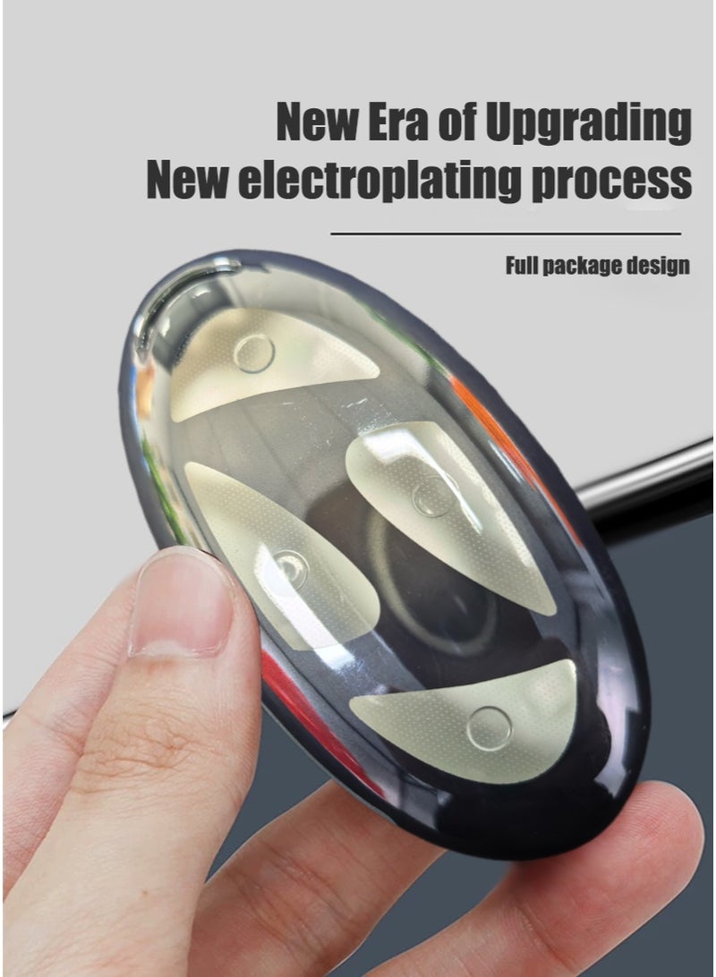 Hyundai new car key protective shell professional design carbon fiber style fashion sports designed for modern cars. - Image 3