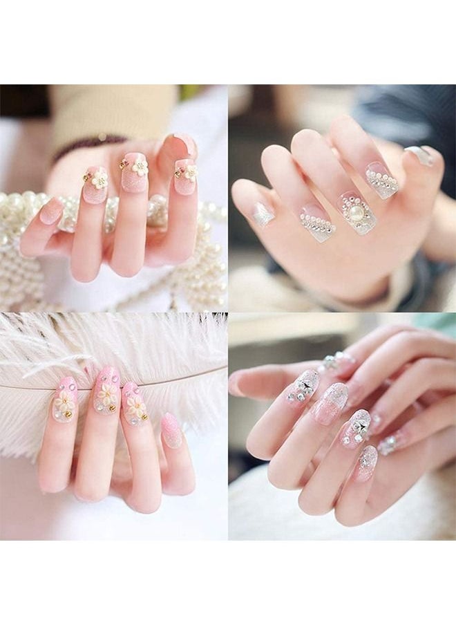 MVAQKLM  - 2 Pack Rhinestone Picker Diamond Painting Dotting Pen Dual end Rhinestones Pickup Tool for Nail Gems Stones Crystals DIY Nail Art Crafts with 2 Extra Tips and 1X - Image 1