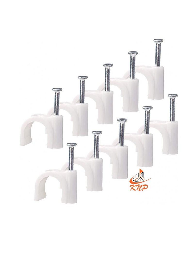 KNP Plastic Cable Wire Clip 12mm - 100pcs  - Image 2