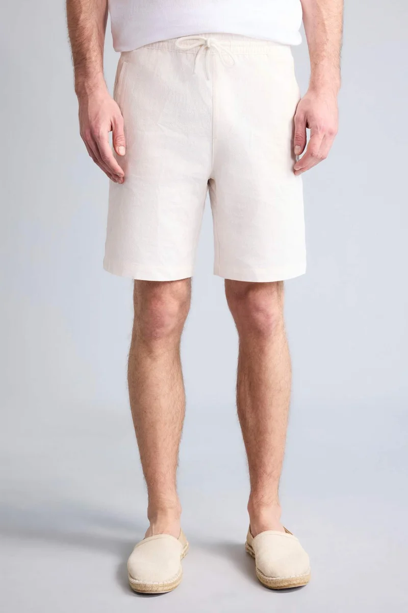 ديفاكتو Relax Fit 100% Cotton Bermuda Shorts