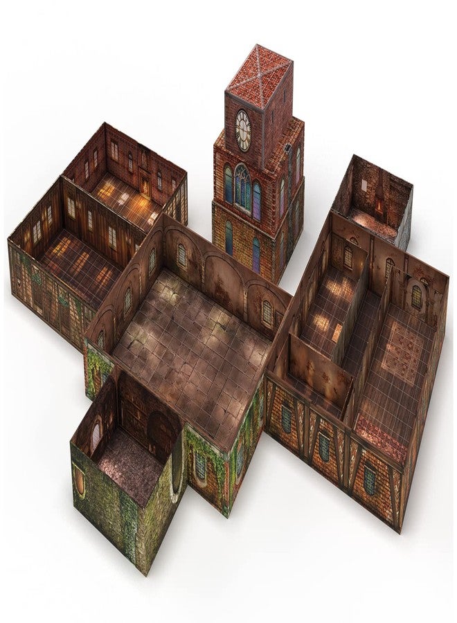 Gale Force Nine Tenfold Dungeon: The Town, Multicolor (GF9TFD03) - Image 2