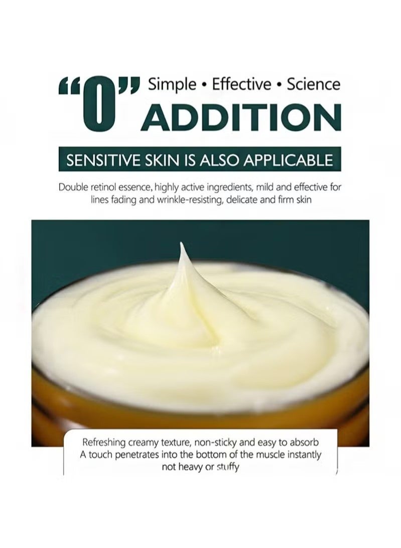 Vibrant Glamour كريم ريتينول ديل فايبرانت غلمر، كريم مضاد للتقدم في السن (قطعتان) لشد التجاعيد، كريم شد وتجديد ريتينول، 30 جرام لكل زجاجة - Image 2