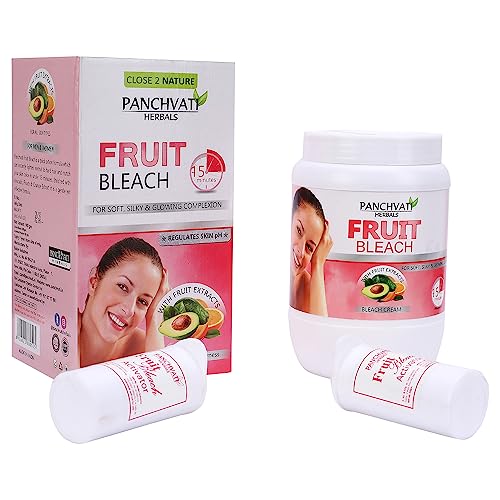 Panchvati Herbals Fruit Bleach For Soft & Glowing Skin (900 ml) - Image 4