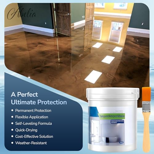 Abelia 300gm Crack Seal Waterproof Glue with Brush – Transparent Leak Repair Adhesive for Roof, Pipe, Wall & Tiles (Pack of 1) - Image 3
