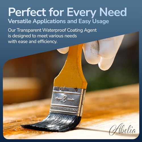 Abelia 300gm Crack Seal Waterproof Glue with Brush – Transparent Leak Repair Adhesive for Roof, Pipe, Wall & Tiles (Pack of 1) - Image 4