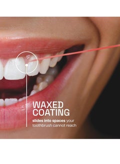 REACH REACH Waxed Dental Floss, Cinnamon, Plaque Remover for Teeth, Shred Resistant, Floss Slides Smoothly, Easy to Use, Waxed, Deep Cleaning Teeth, Oral Care, PFAS Free, for Adults & Kids, 6 Pack, 55 yd  - Image 3