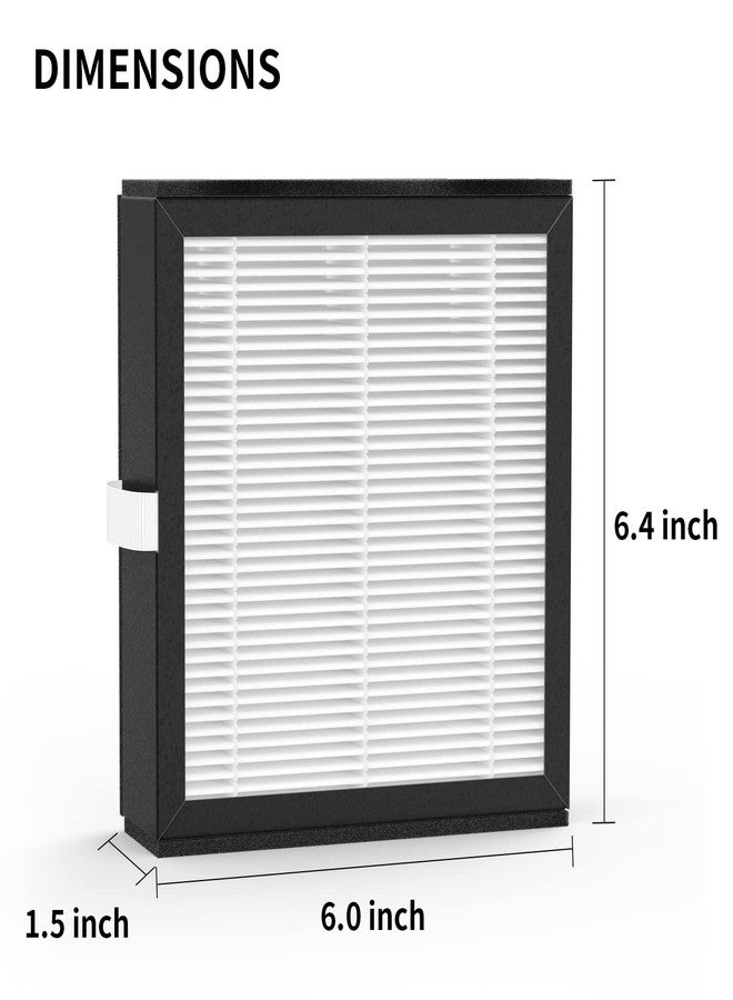 FCFMY 4 Packs Q10 Replacement Filters Compatible with Afloia Q10 Air Cleaner Purifier and Dehumidifier 2-in-1 - Image 4