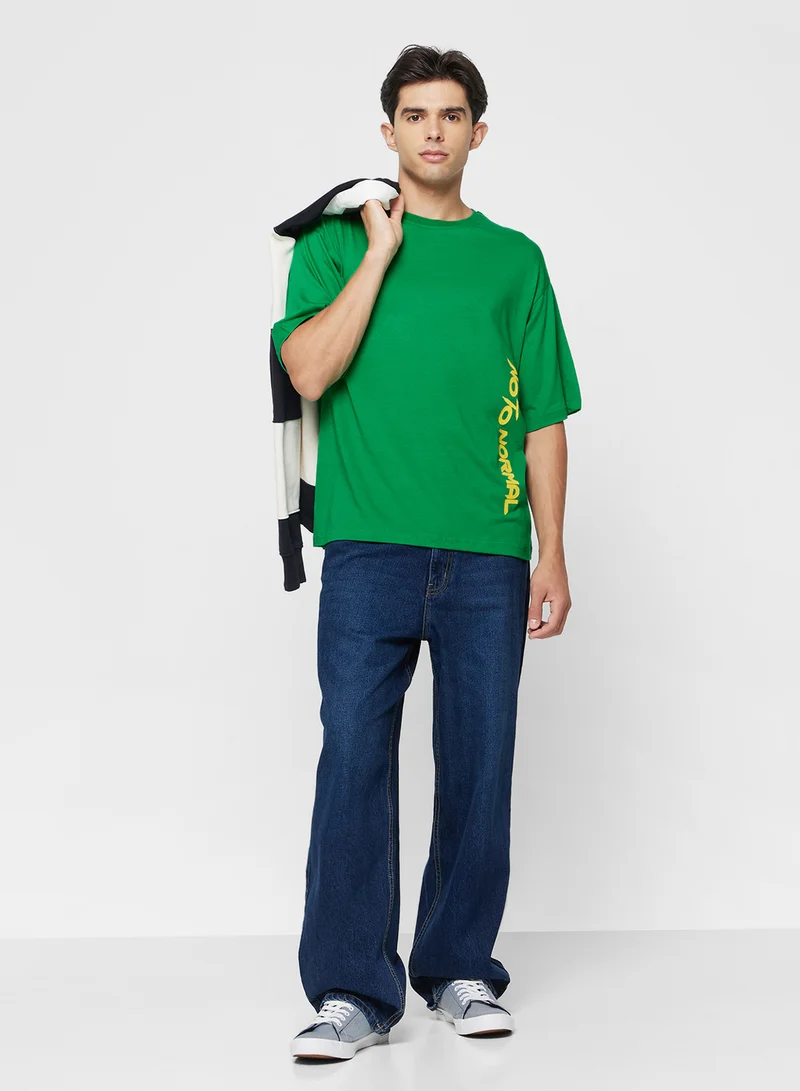 Seventy Five Oversized Graphic Tee