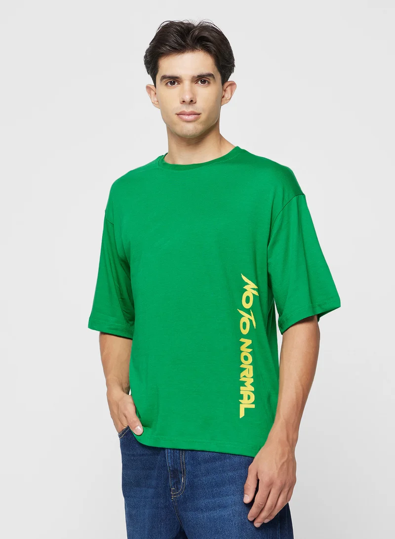 Seventy Five Oversized Graphic Tee