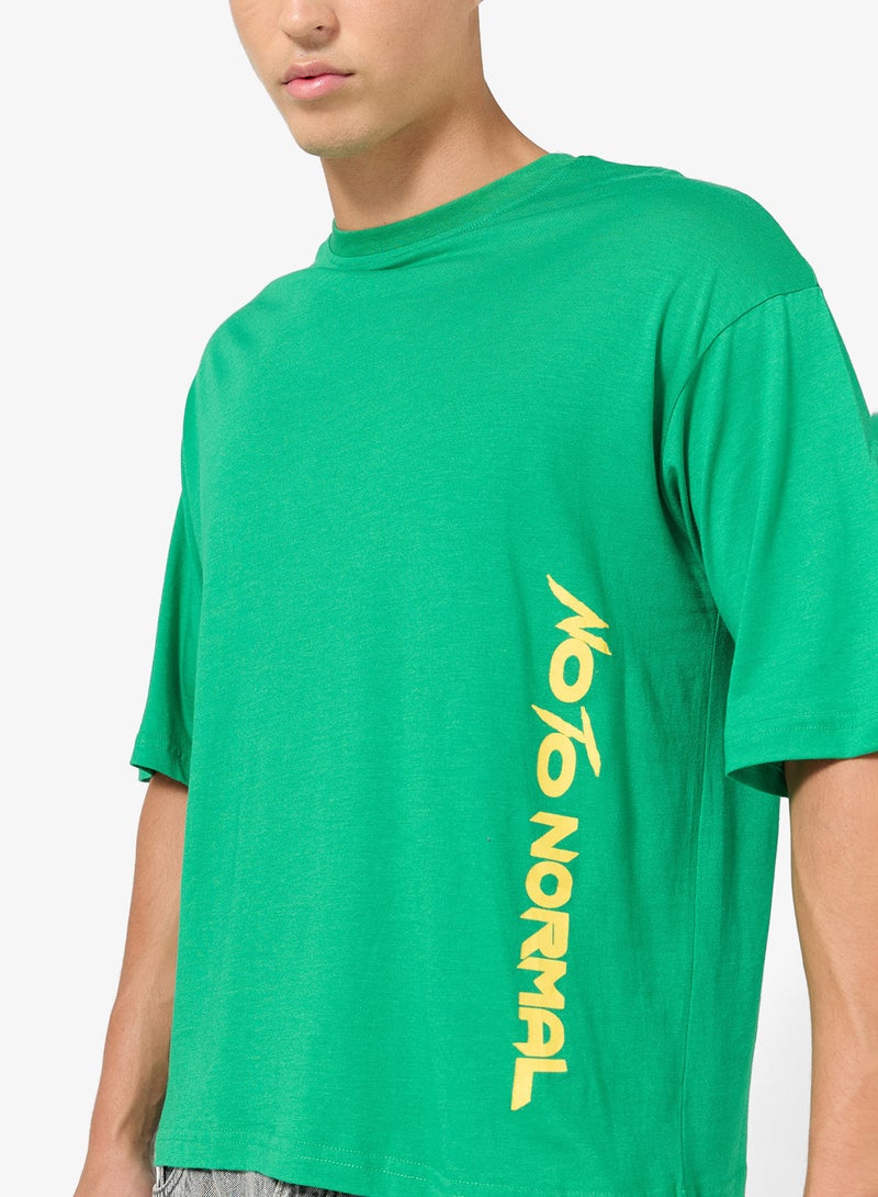 سفنتي فايف تي شيرت برسومات كبيرة الحجم - Image 3