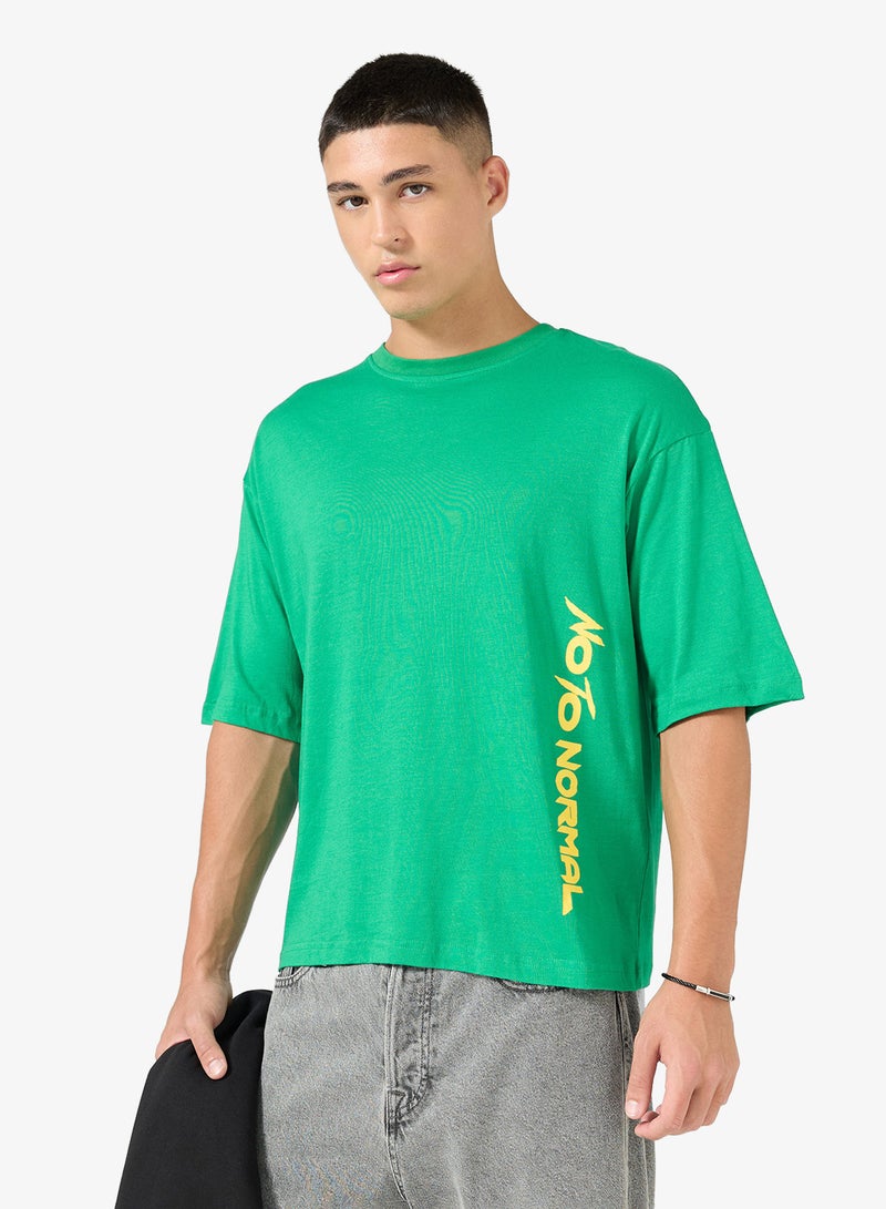 سفنتي فايف تي شيرت برسومات كبيرة الحجم - Image 1