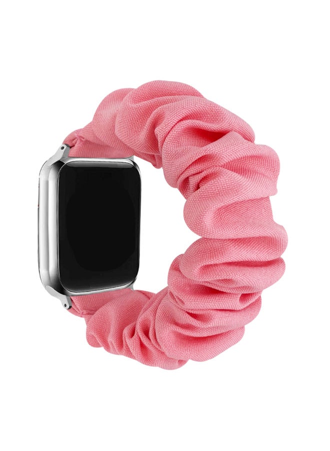 New For Apple Strap Iwatch Wristband Imitation Cotton Watch Strap Large Intestine Hair Band Strap - Image 5