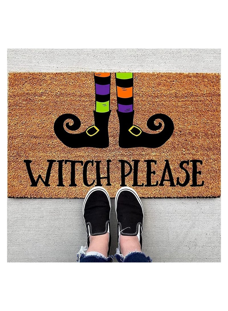 KASTWAVE Anti-Slip Decorations Carpet, Front Door Decorations Doormat Blanket, Decor Door Mat with Anti-Slip Bottom, Indoor Outdoor Carpet (Brown)  - Image 3